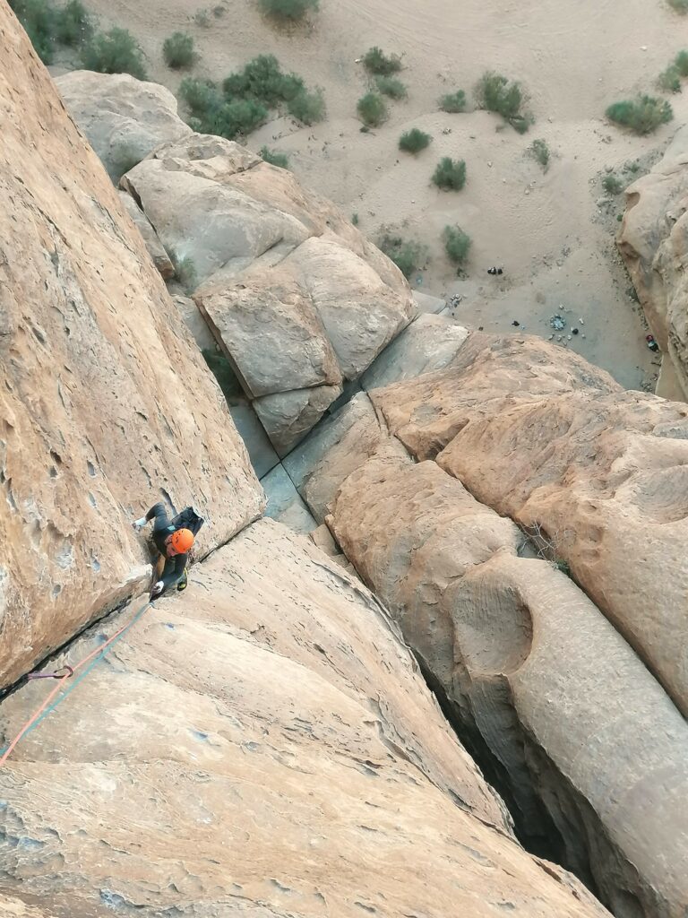grande voie wadi rum jordanie michael delagarde merlin's wand