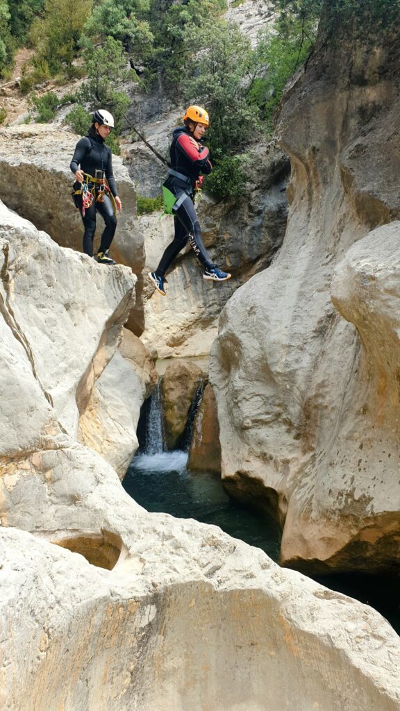 encadrement canyoning Balcez