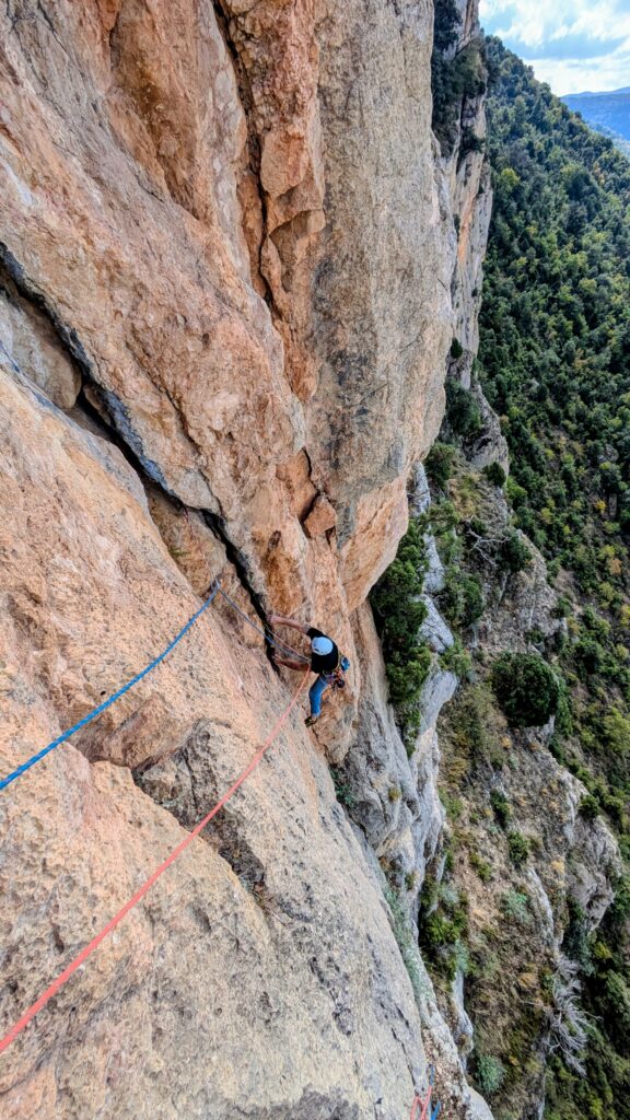 fissure ganxets montrebei escalade