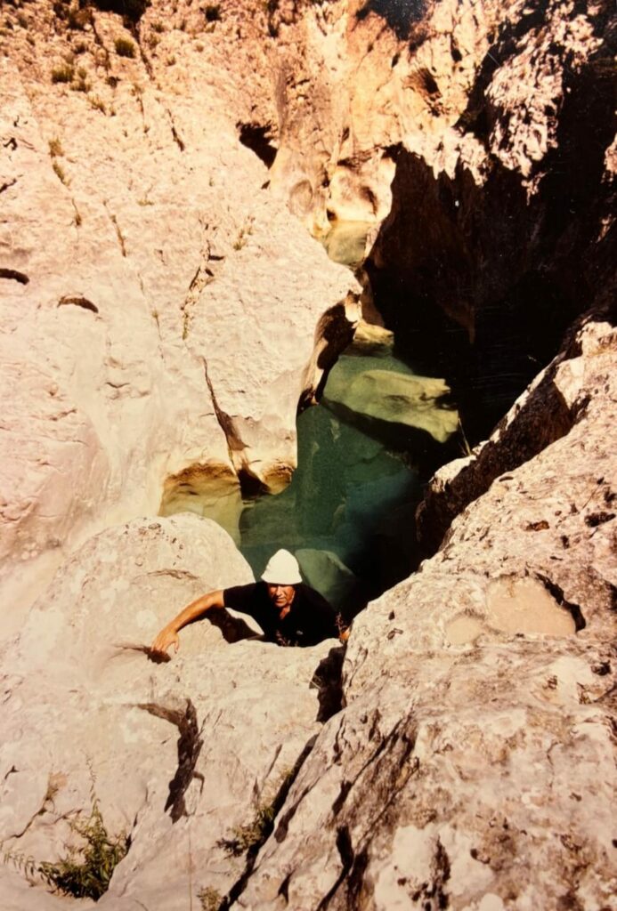 peonera canyoning exploration