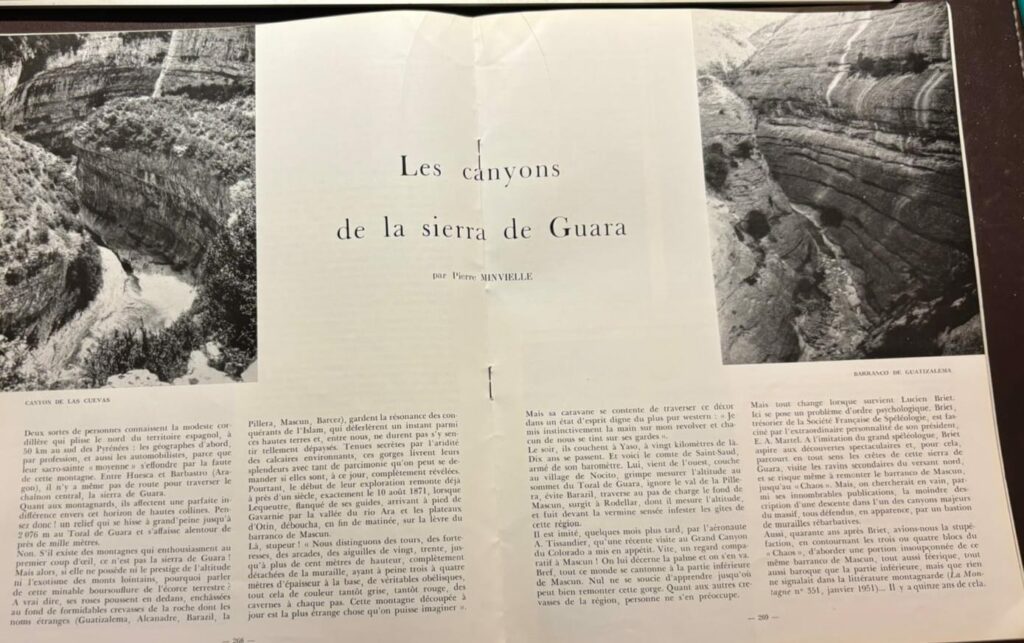 sierra de guara article canyon